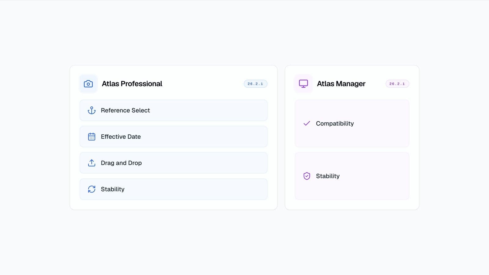 Dermi Atlas 26.2.1 release highlights with manual reference selection and effective date