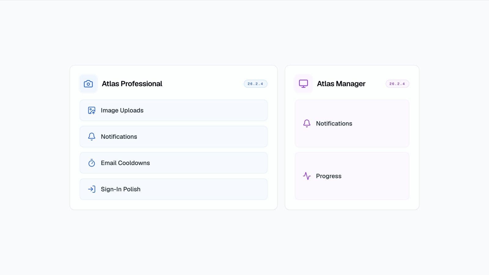 Dermi Atlas 26.2.4 release highlights with refined image uploads, notifications, and email request cooldowns